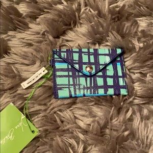 Vera Bradley envelope key chain